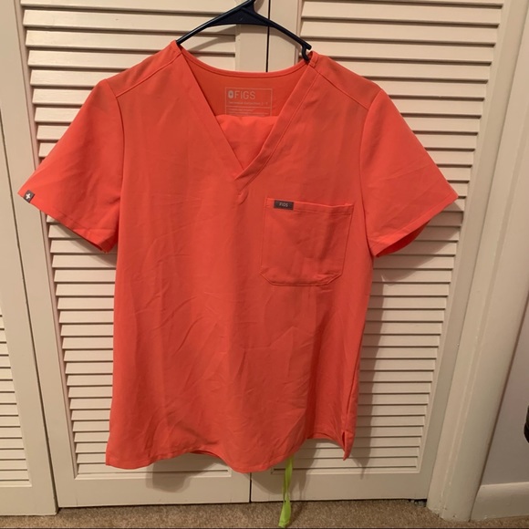 Figs Hot Coral Set
